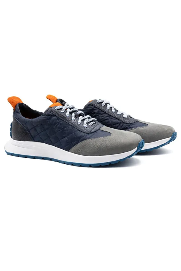 Martin Dingman Marathon Sneaker Navy Shark