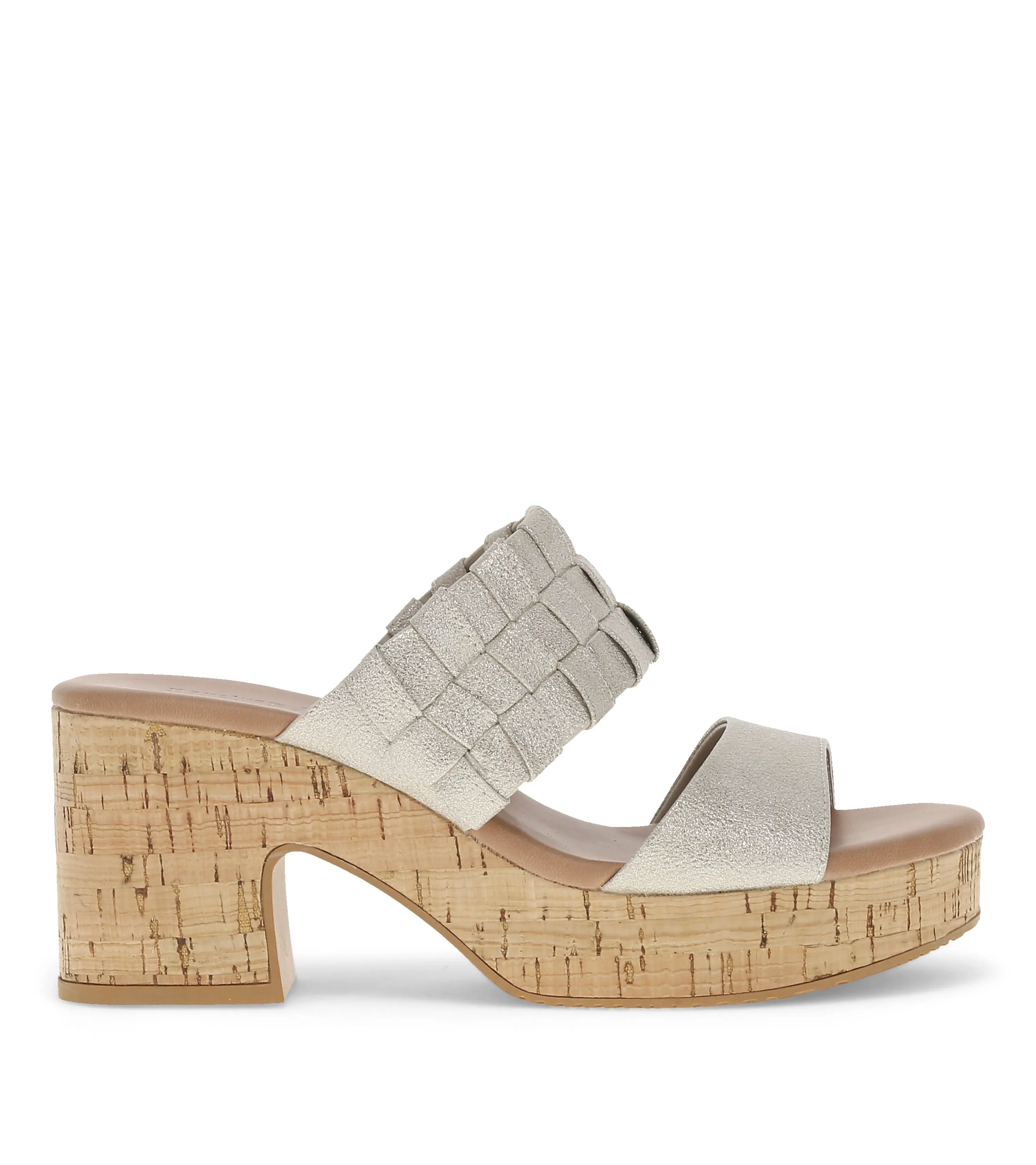 Mavis Block Heel Slide Sandal