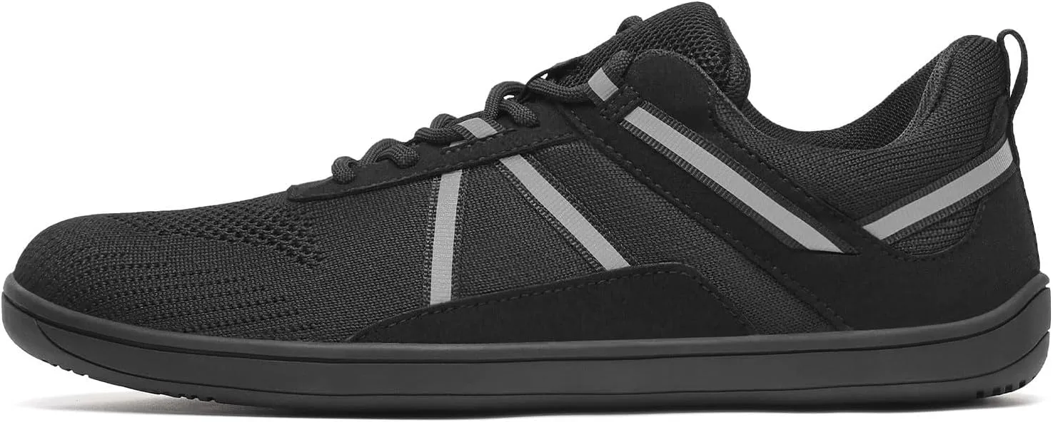 Men's Barefoot Walking Shoes | Wide Toe Box | Minimalist Cross-Trainer | Zero-Drop Sole | Non Slip Gym Workout Trail Running Sneakers