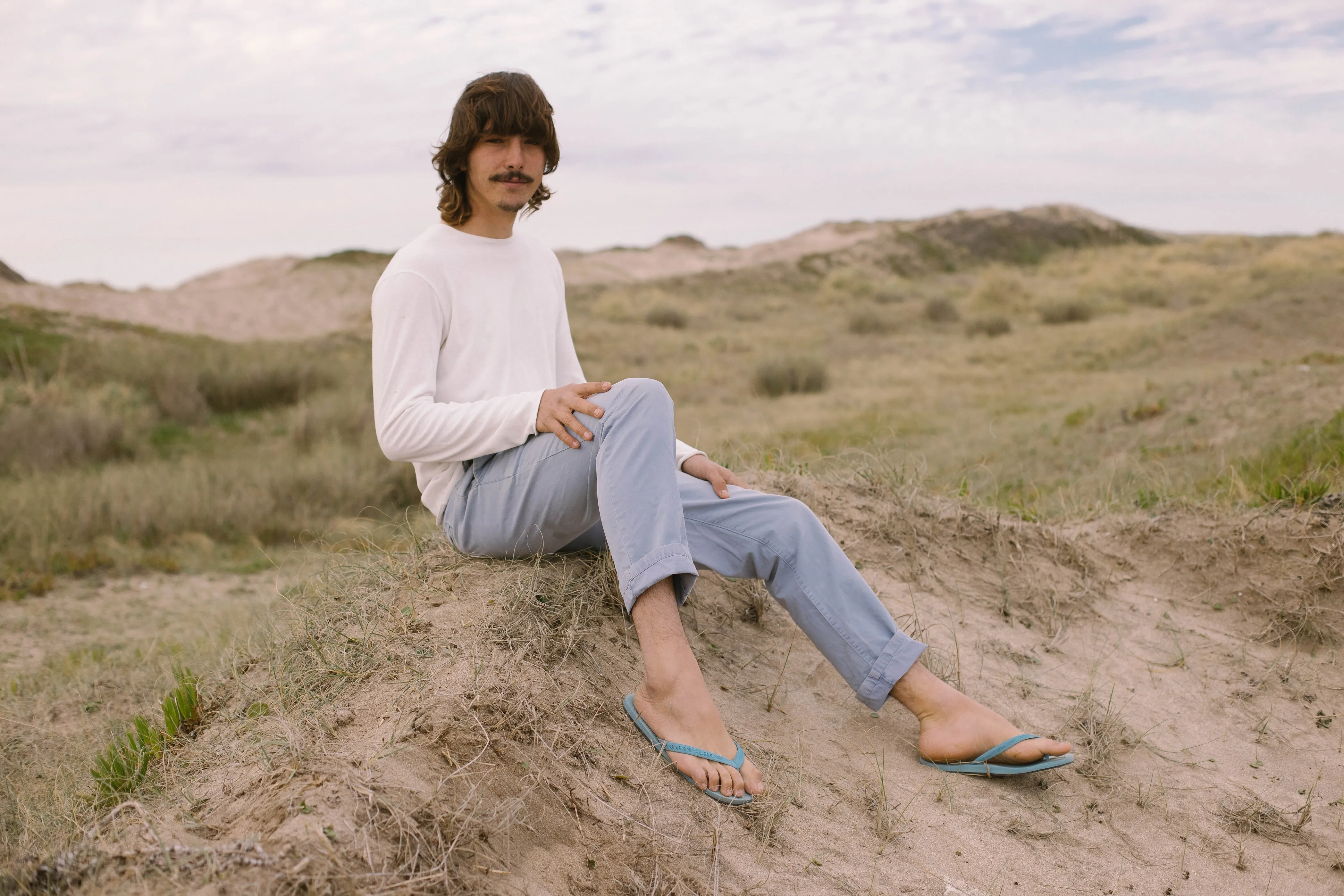 Men's Ecosol Flip Flop - Topaz