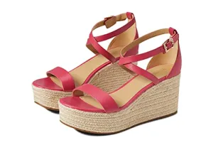 Michael Kors Serena Wedge Espadrille Rubin Red 8.5 M