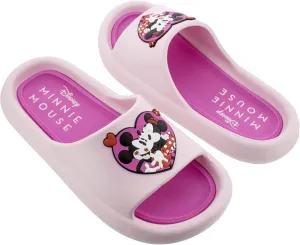 Mickey and Minnie in Love Women's Cloud Comfort Flip Flop Slides