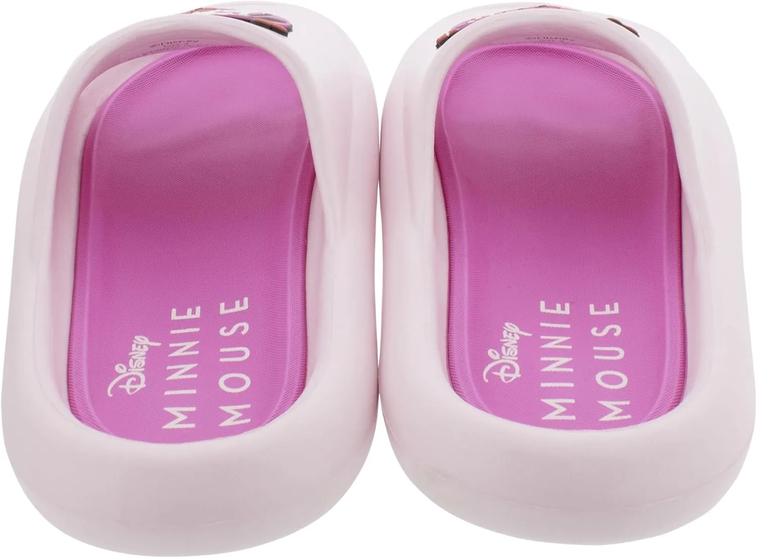 Mickey and Minnie in Love Women's Cloud Comfort Flip Flop Slides