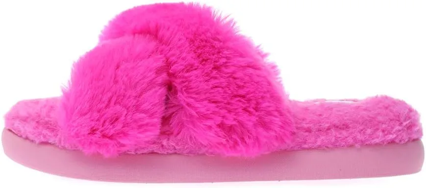 Millffy womens slippers cross band Mrs slip on flip flop slippers open toe house slippers for summer