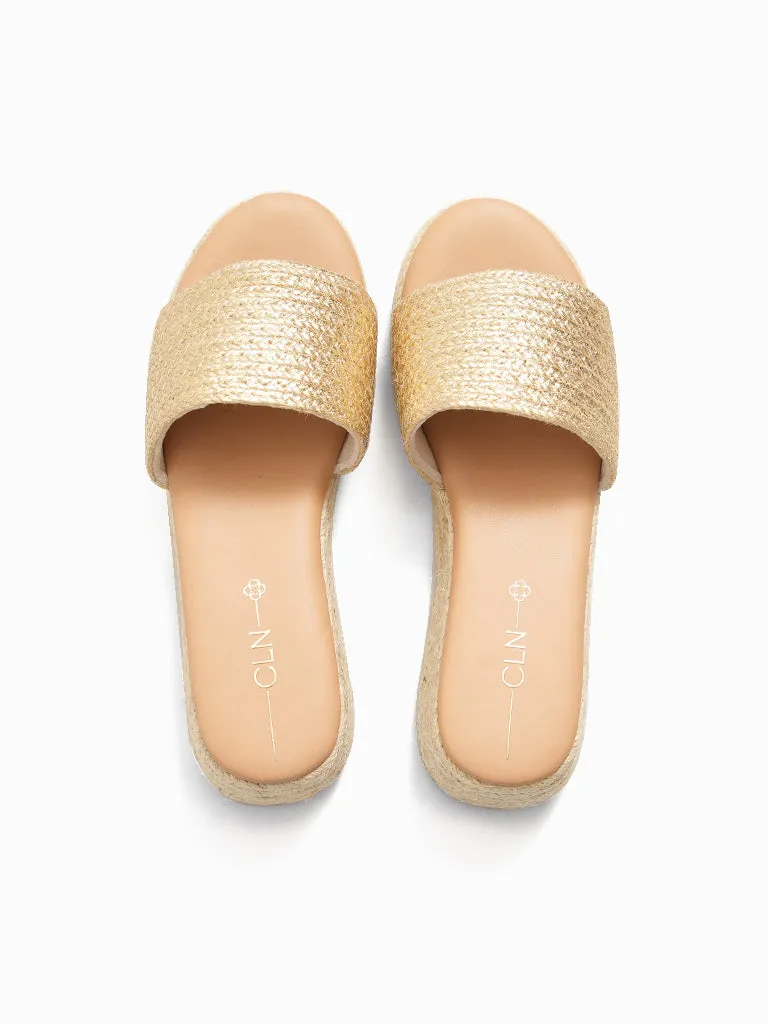 Minette Wedge Slides