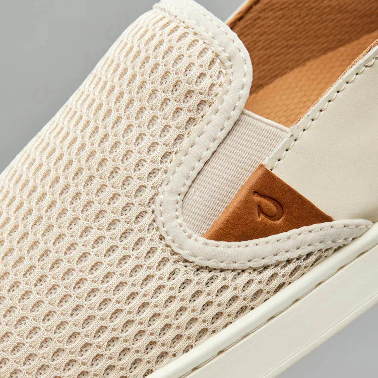 OluKai Women’s Pehuea Breathable Slip-On Shoes- Tapa|Tapa
