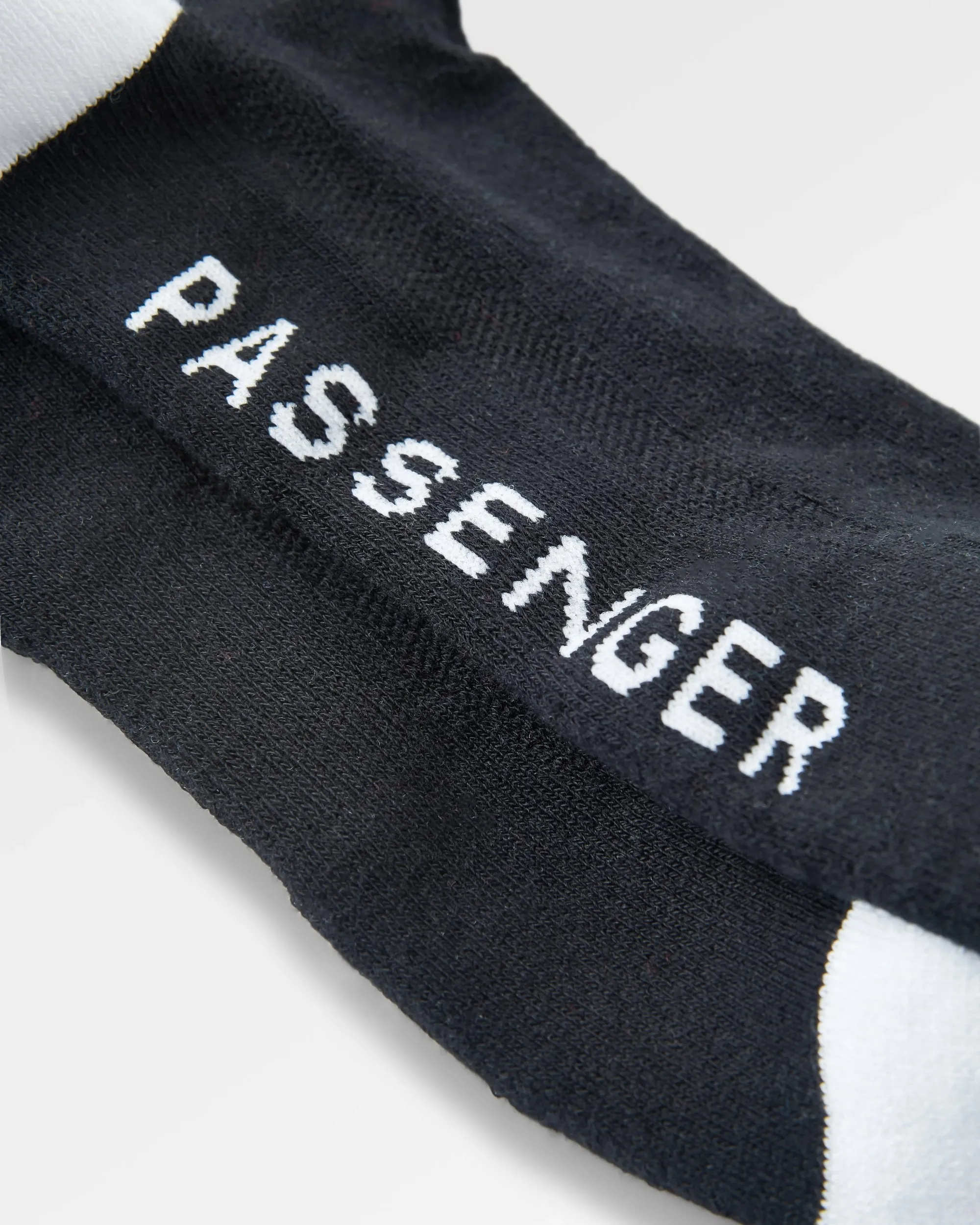Organic Trainer Socks - Black