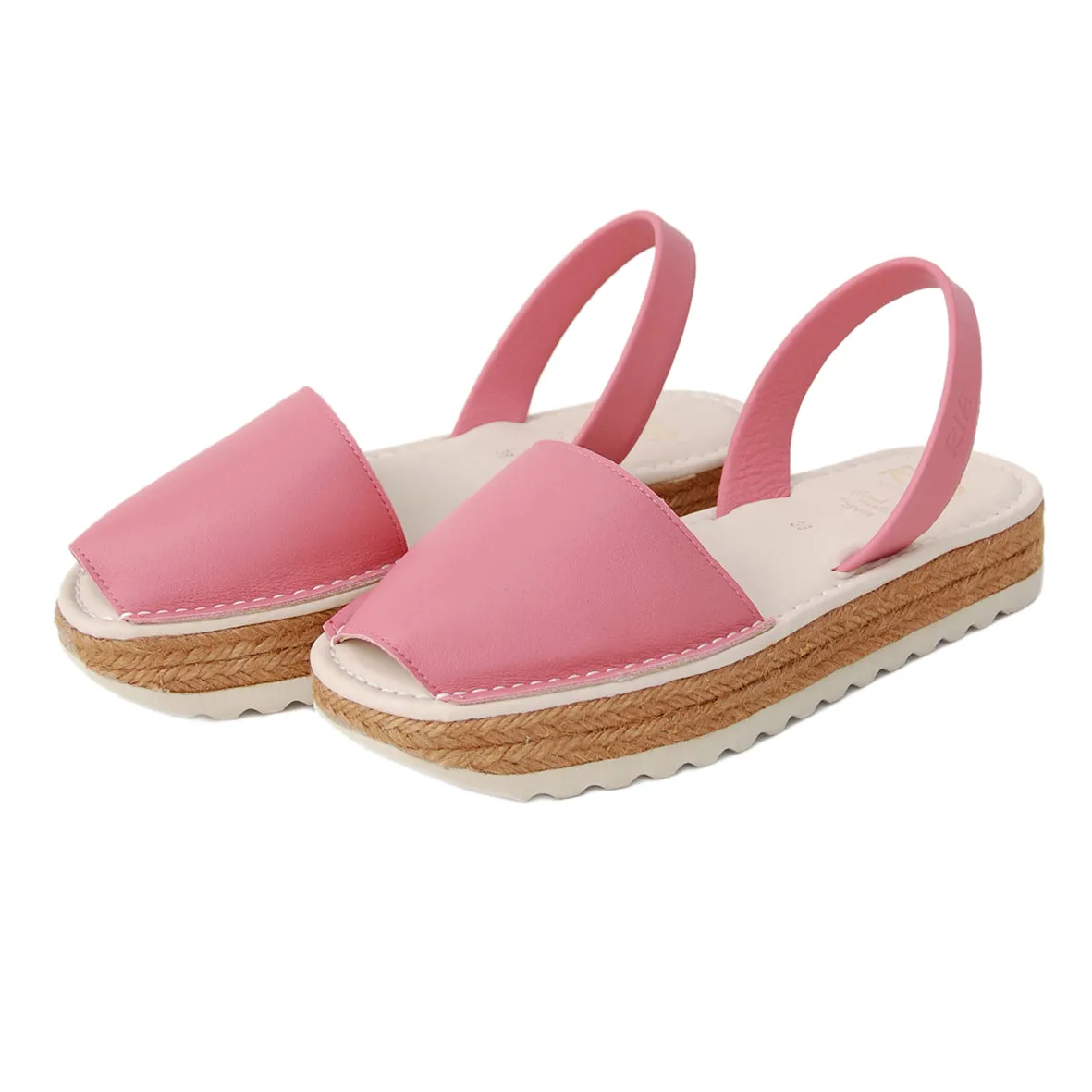Paco Cushioned Sandal in Berry