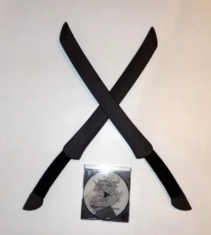 Persian Immortals Samurai Practice Swords Training Double Sword Techniques Instruction Video Polypropylene FMA Replica