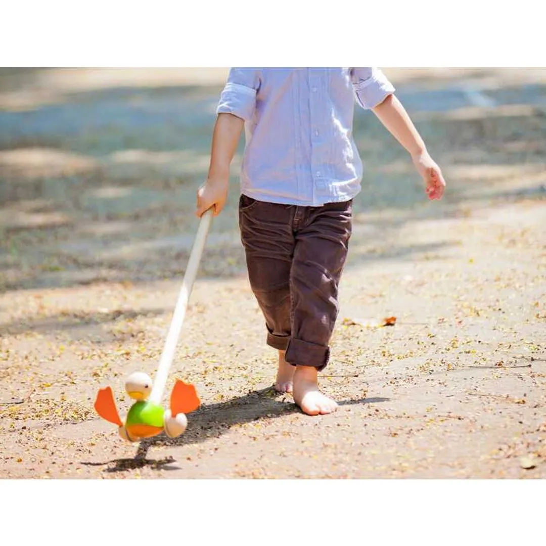 Plan Toys Push Along Duck