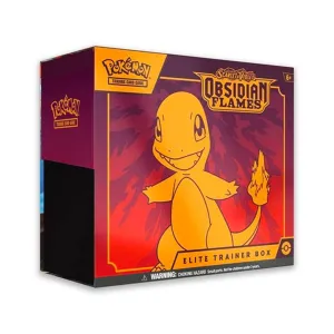Pokemon Scarlet & Violet Obsidian Flames Elite Trainer Box