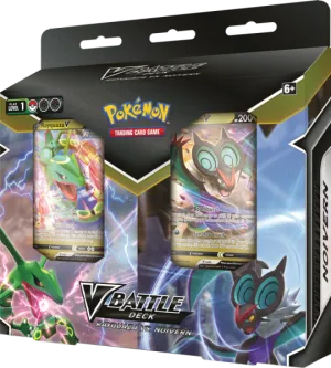 Pokemon TCG: Rayquaza V vs Noivern V Battle Deck Bundle