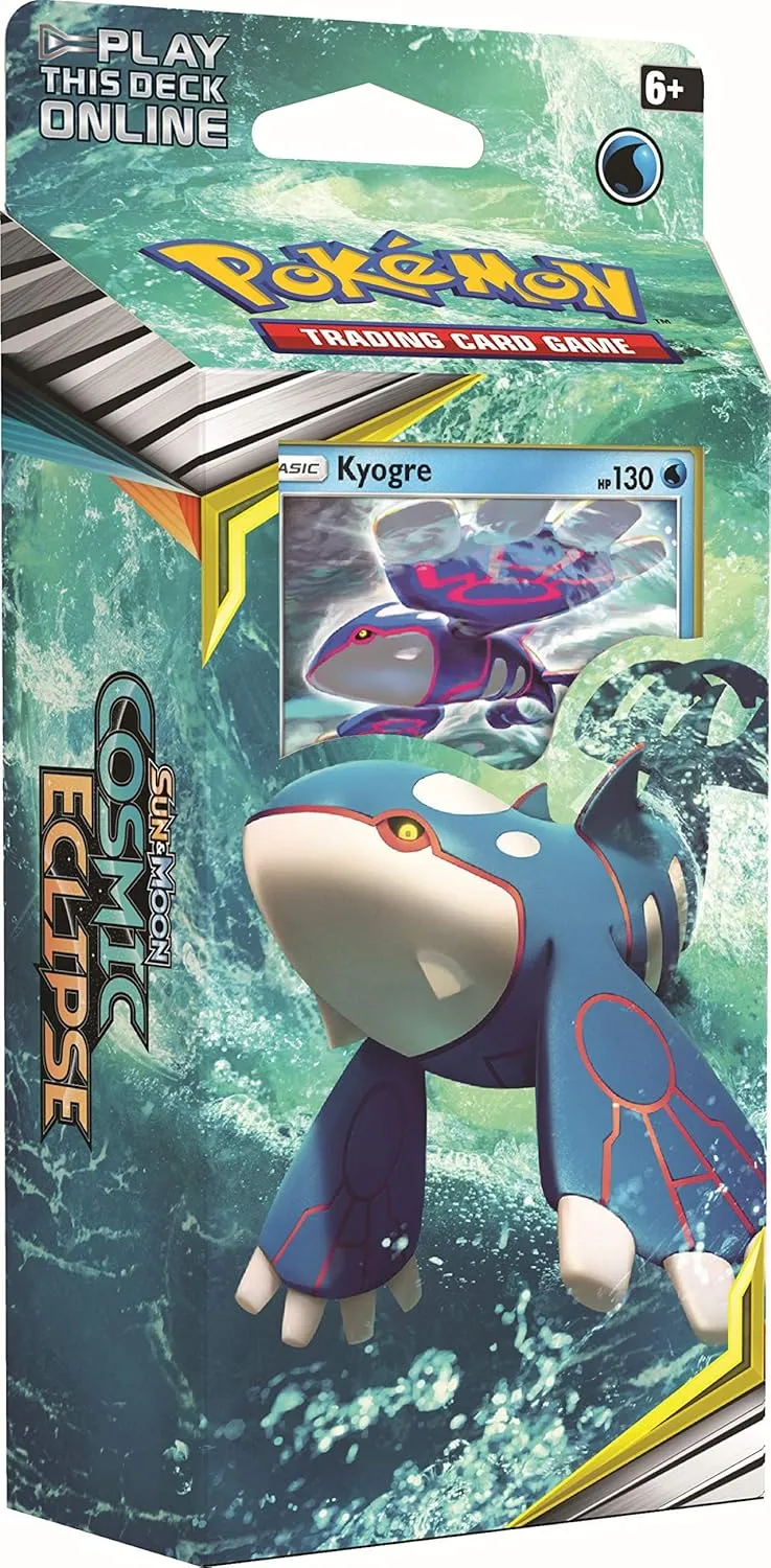 Pokemon TCG: Sun & Moon Cosmic Eclipse Unseen Depths Theme Deck Featuring Kyogre