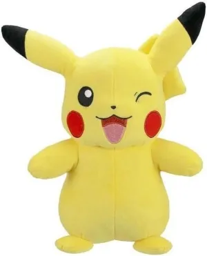 Pokémon PIKACHU PLUSH - 12-Inch Pokemon Plush - Authentic Details - Toys for Kids