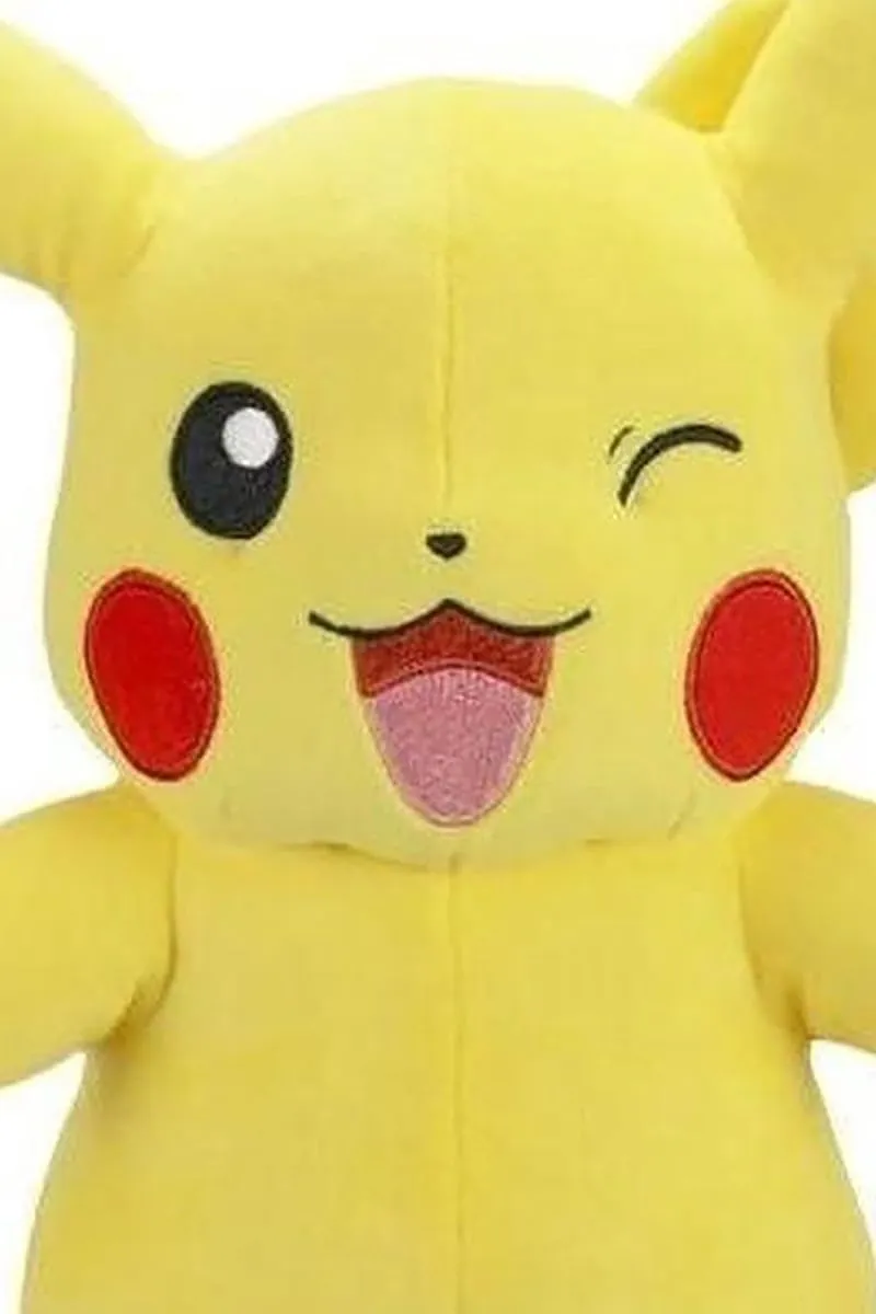 Pokémon PIKACHU PLUSH - 12-Inch Pokemon Plush - Authentic Details - Toys for Kids