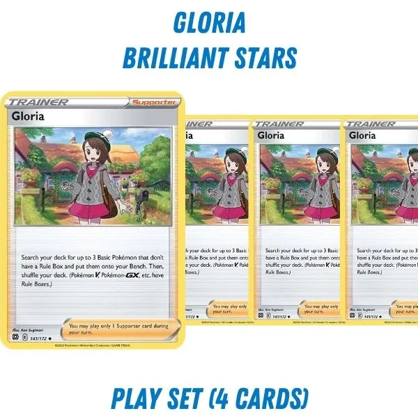Pokémon TCG Trainer Playset - Gloria (Brilliant Stars)