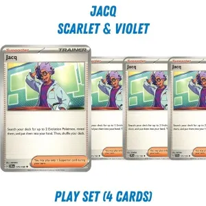 Pokémon TCG Trainer Playset - Jacq (Scarlet & Violet)