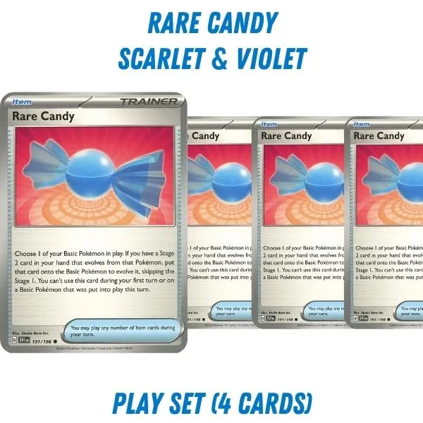 Pokémon TCG Trainer Playset - Rare Candy (Scarlet & Violet)