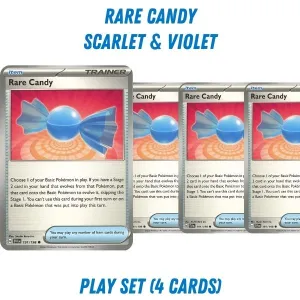 Pokémon TCG Trainer Playset - Rare Candy (Scarlet & Violet)