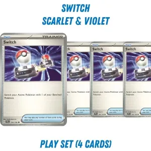 Pokémon TCG Trainer Playset - Switch (Scarlet & Violet)