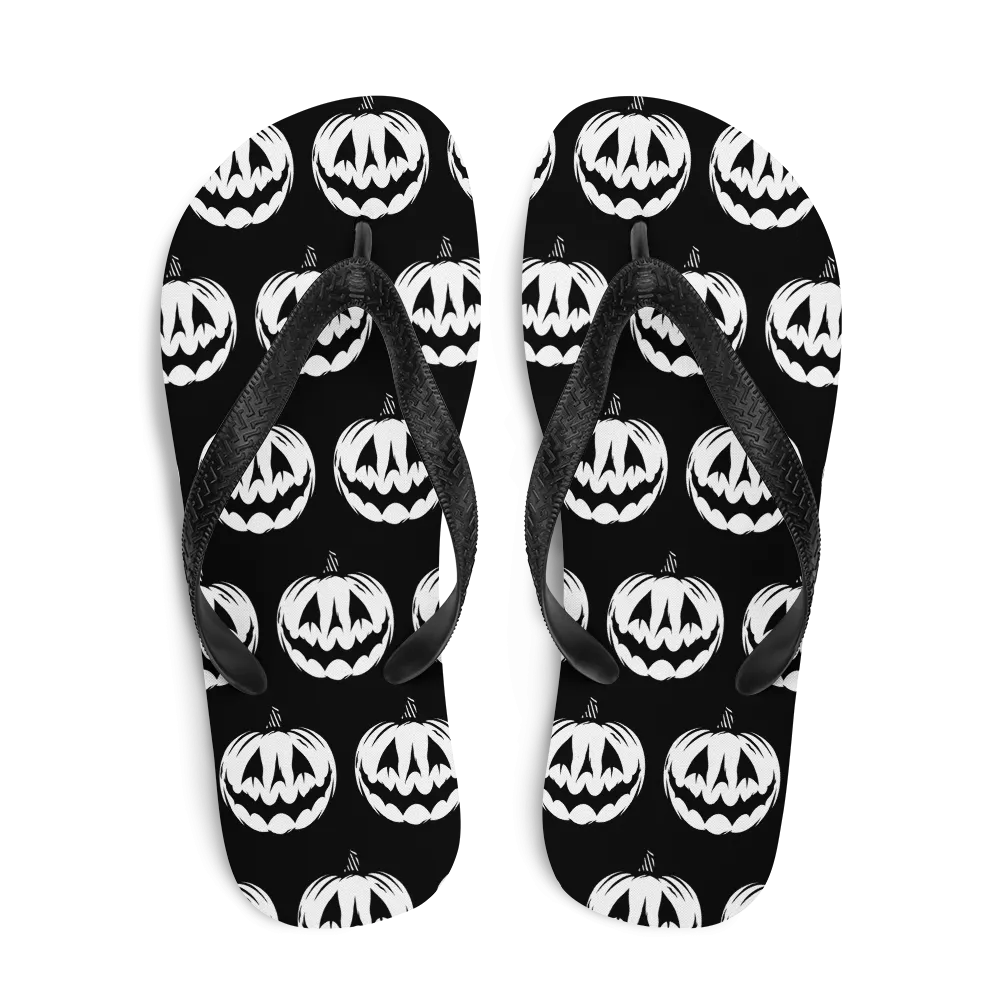 Pumpkin - Adult Flip-Flops