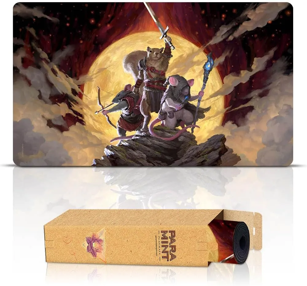 Quest (Stitched) - MTG Playmat by Clint Cearley - Compatible with Magic The Gathering Playmat - Play MTG, YuGiOh, TCG - Original Play Mat Art Designs & Accessories