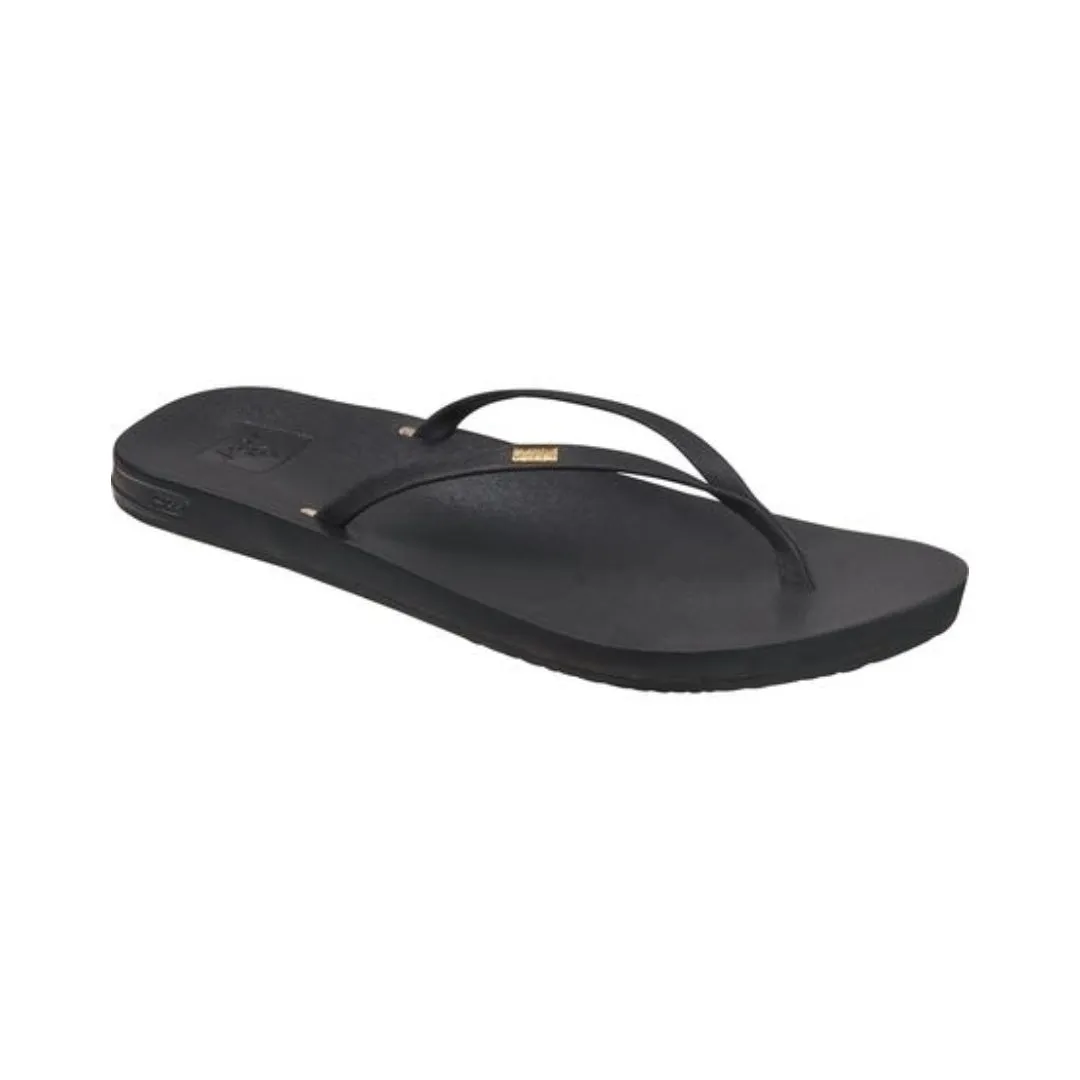 Reef Cushion Bounce Slim Black Women's Flip Flop