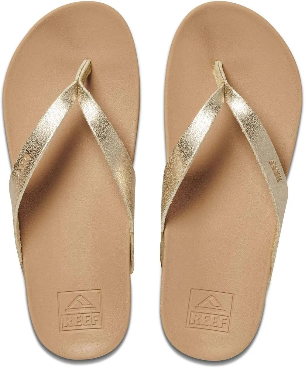 REEF Cushion Court Women's Flip Flop, Molded Cushion Footbed, Arch Support