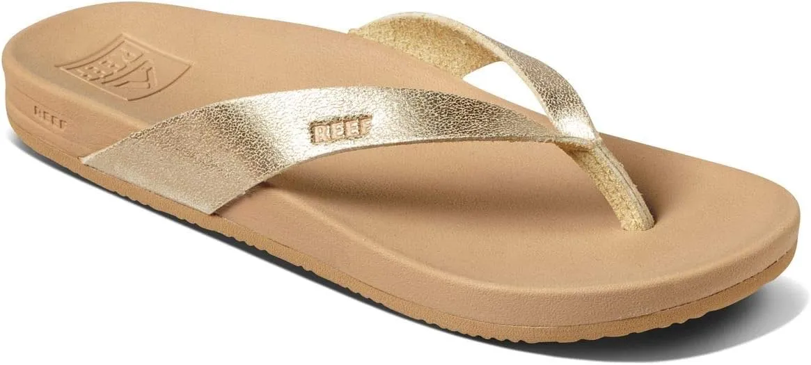 REEF Cushion Court Women's Flip Flop, Molded Cushion Footbed, Arch Support