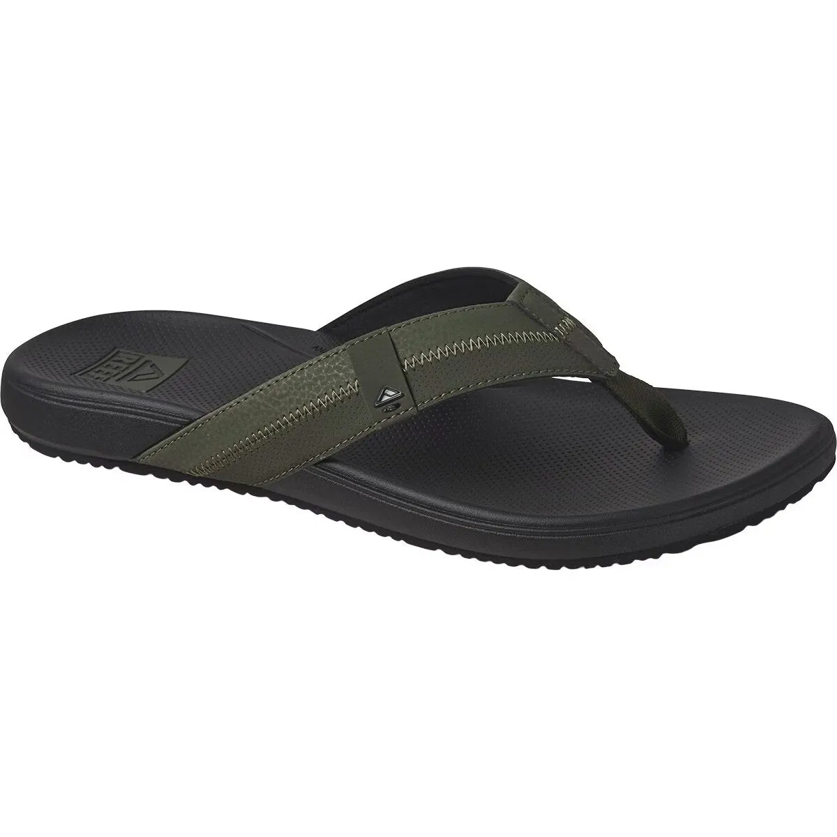 Reef Cushion Phantom Geo Olive Men's Flip Flop Sandal