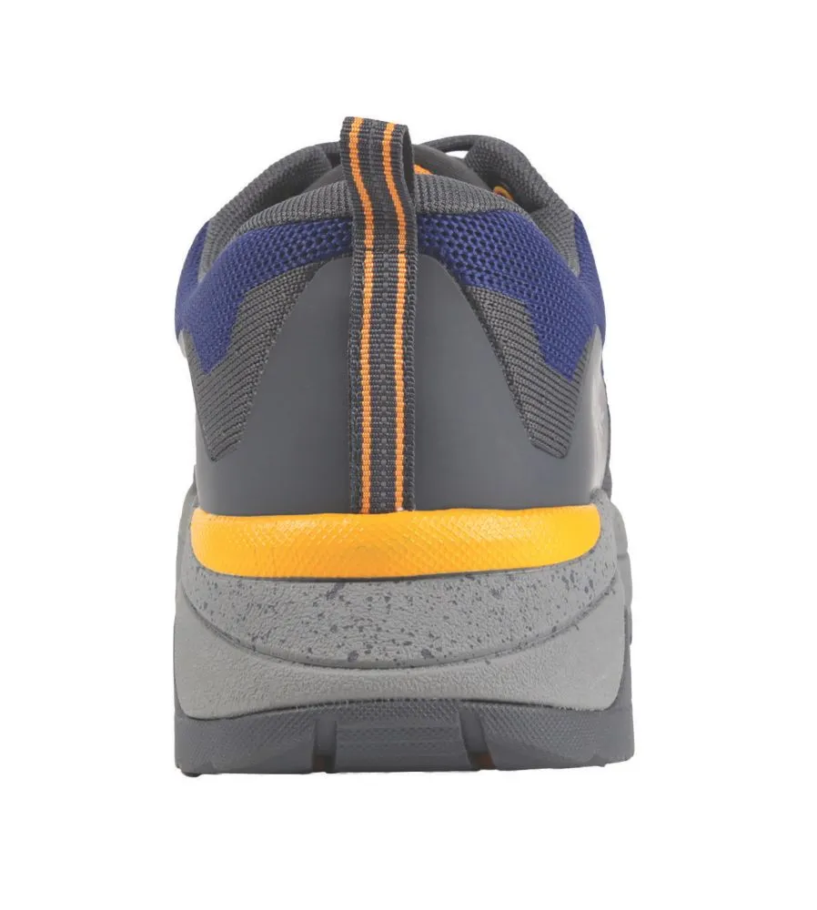 Regatta Crossfort S1 Safety Trainer Metal Free   Safety Boots Twilight Blue/Gun Metal Size 12
