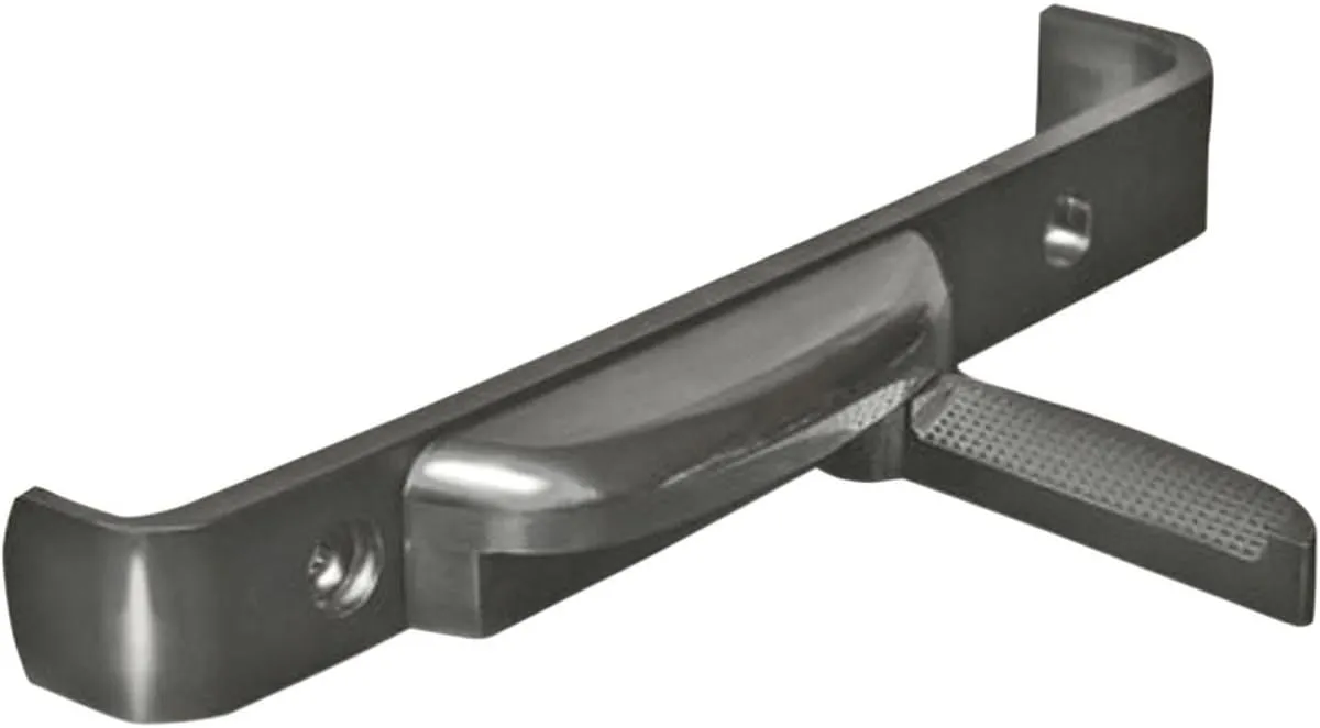 Rivco Aero Flip-Out Highway Pegs-Anodized Black for GL1800, F6B, Newer Valkyrie GL18003BK