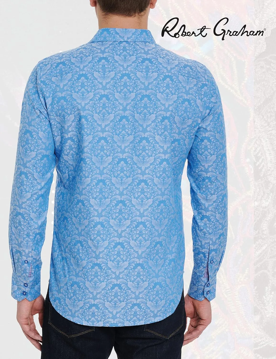 Robert Graham Men's Bayview Long Sleeve Woven Button Down Shirt
