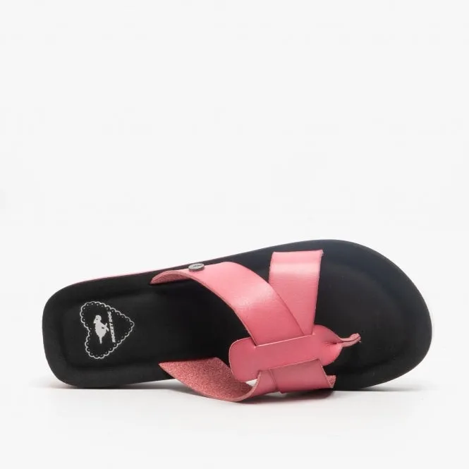 Rocket Dog WILMER Womens Flip Flop Rose