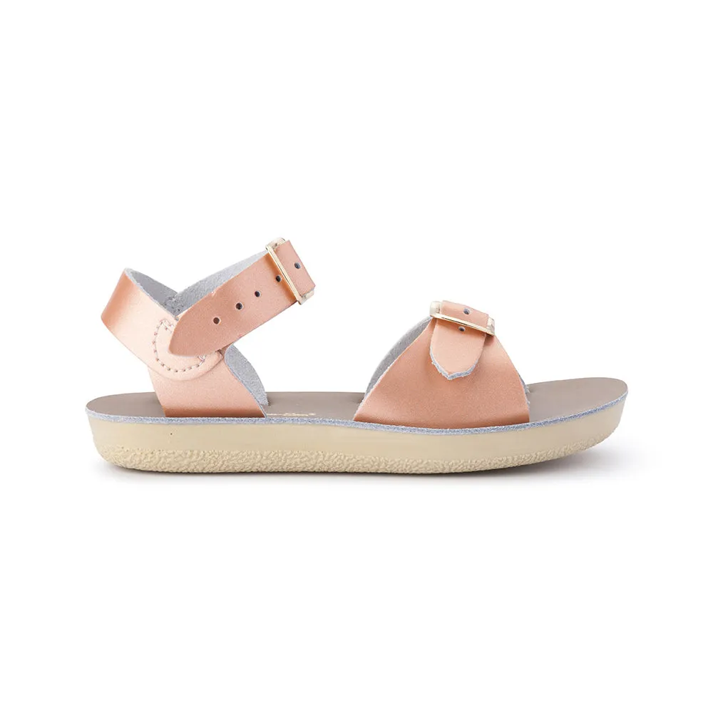Saltwater Sandals Sun San Surfer - Rose Gold