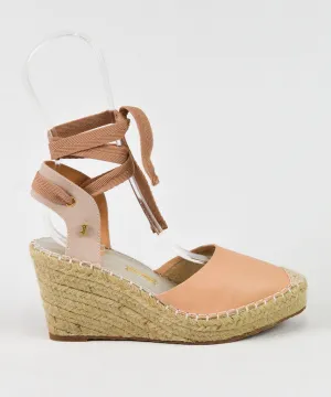 Sandália Espadrille Santa Lolla Nude Salto Anabela - 0360.34C9.02E7.0057