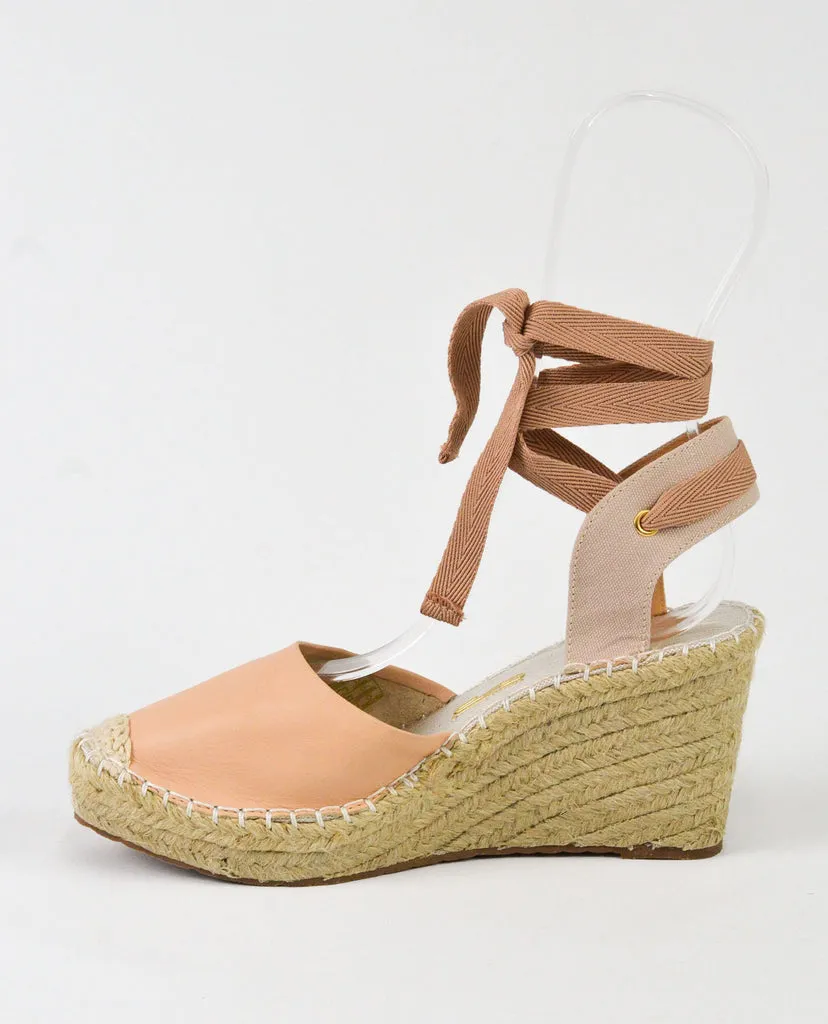 Sandália Espadrille Santa Lolla Nude Salto Anabela - 0360.34C9.02E7.0057