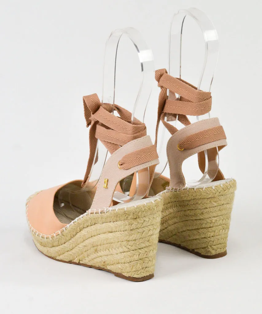 Sandália Espadrille Santa Lolla Nude Salto Anabela - 0360.34C9.02E7.0057