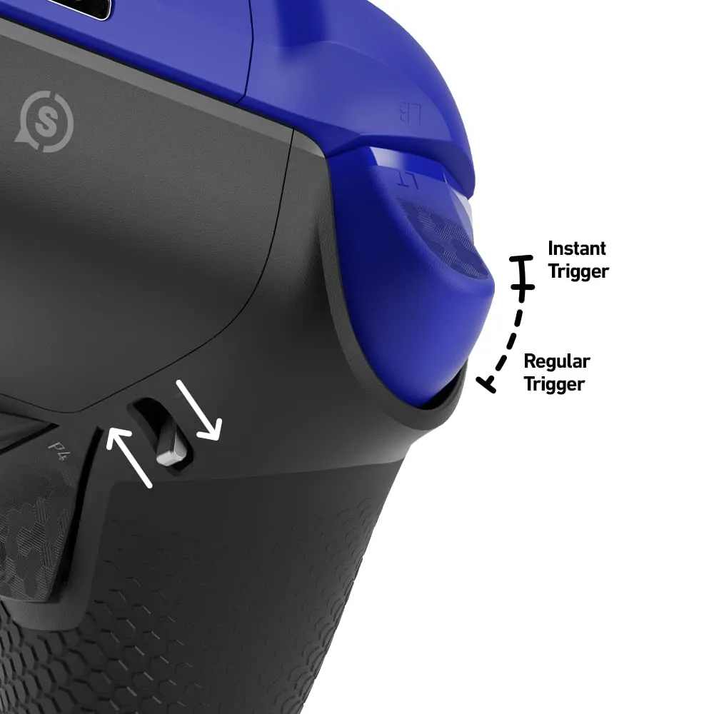 SCUF Instinct Pro Performance Series Wireless Xbox Controller - Remappable Back Paddles - Instant Triggers - Xbox Series X|S, Xbox One, PC and Mobile - Blue