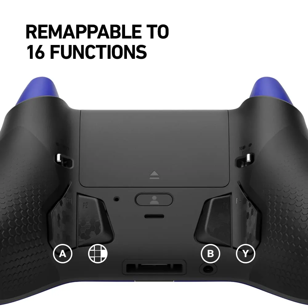 SCUF Instinct Pro Performance Series Wireless Xbox Controller - Remappable Back Paddles - Instant Triggers - Xbox Series X|S, Xbox One, PC and Mobile - Blue