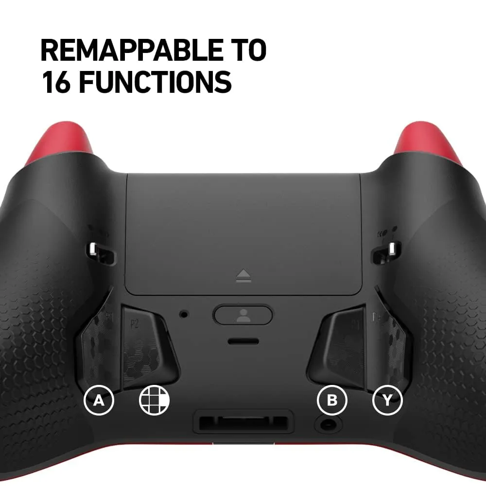 SCUF Instinct Pro Performance Series Wireless Xbox Controller - Remappable Back Paddles - Instant Triggers - Xbox Series X|S, Xbox One, PC and Mobile - Red