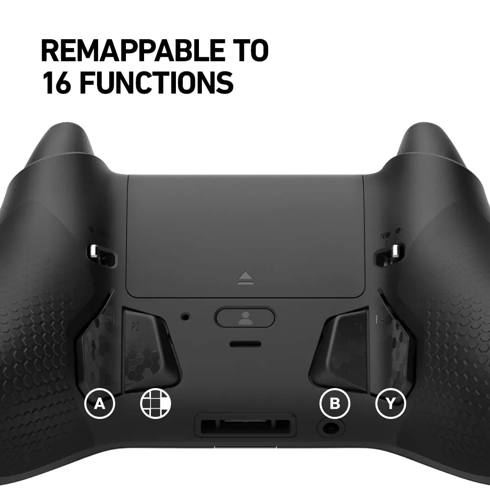 SCUF Instinct Pro Performance Series Wireless Xbox Controller - Remappable Back Paddles - Instant Triggers - Xbox Series X|S, Xbox One, PC and Mobile - Steel Gray