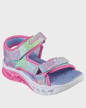 SKECHERS FLUTTER HEART SANDALS - 302967L - TQMT