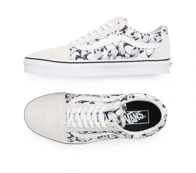 SKOOL (BUTTERFLY) TRUE | | Exclusive access OLD WHITE Money-saving BLACK VANS