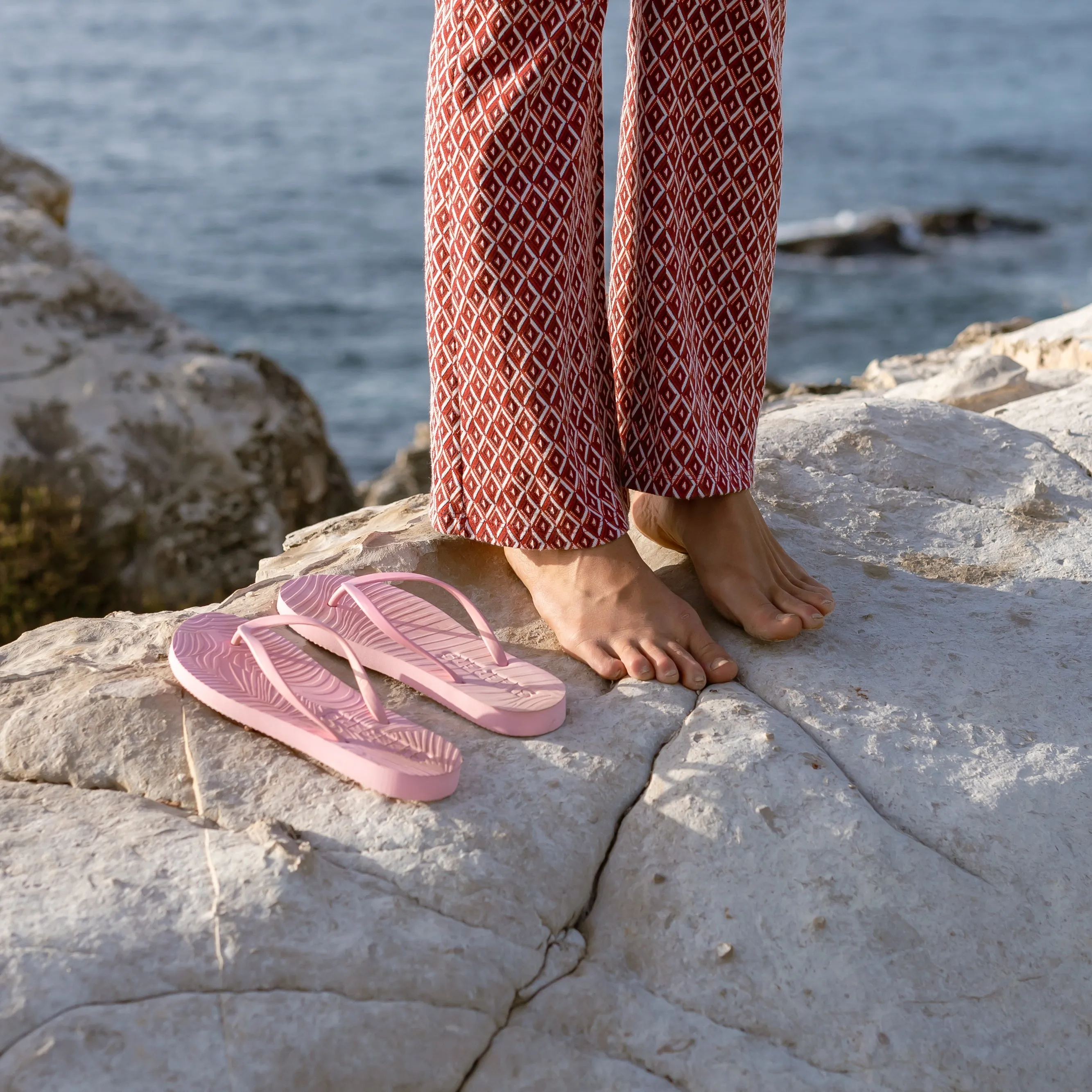 Slim Pink Sorbet Flip Flop