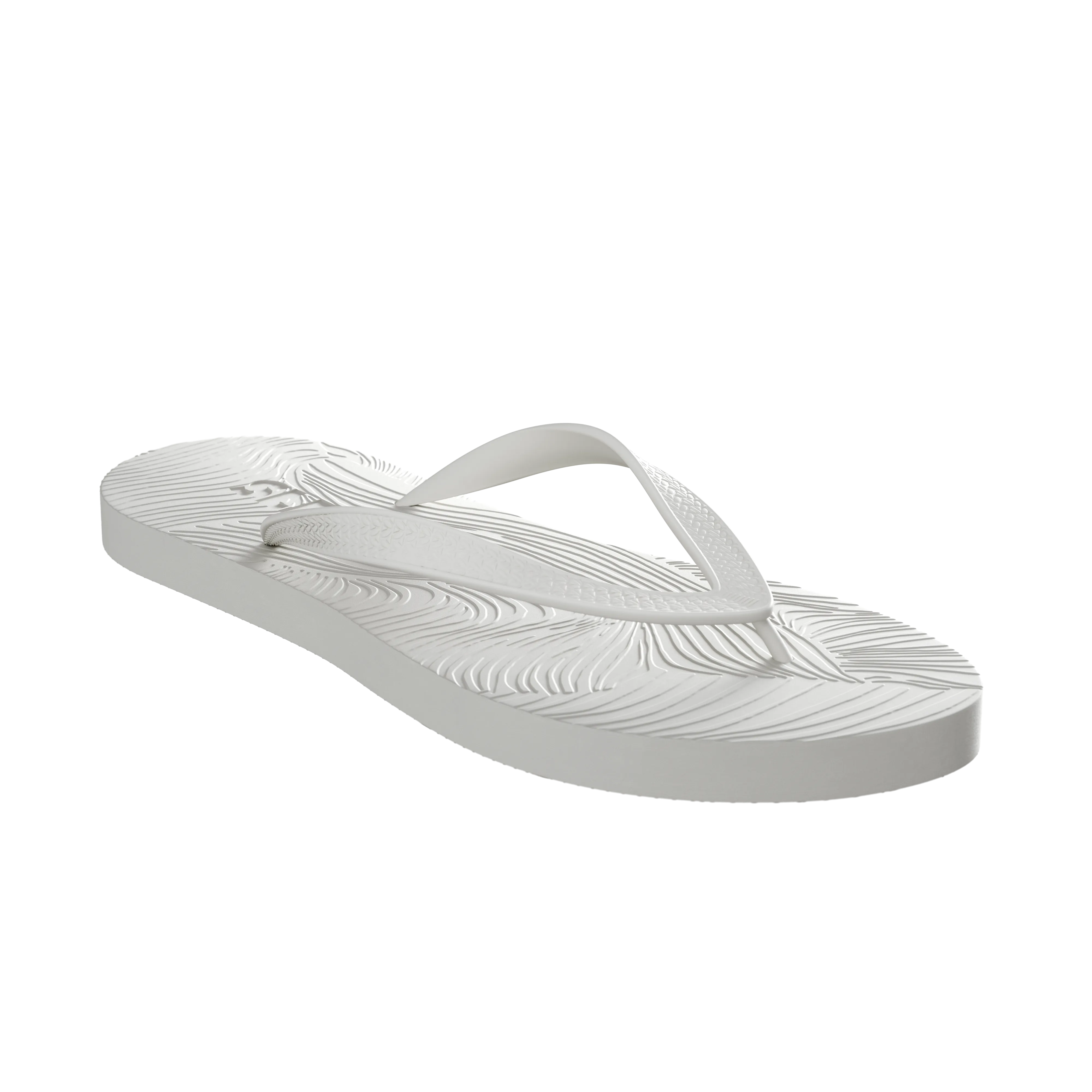 Slim Wide Strap White