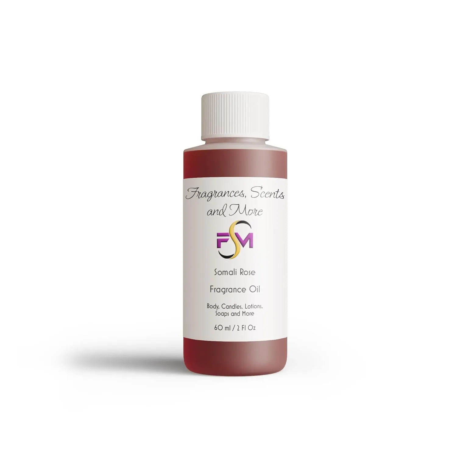 Somali Rose Fragrance Oil - 2 Fl Oz Plastic Bottle (60ml)