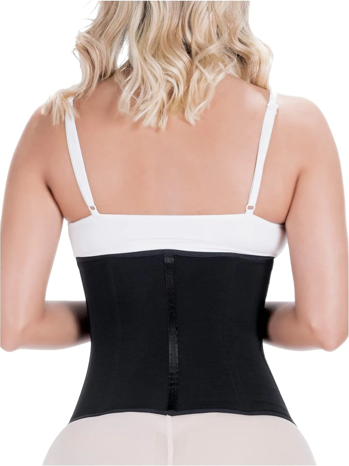 Sonryse 023ZL Fajas Colombianas Reductoras y Moldeadoras Open Bust Tummy Control Compression Waist Cincher Women