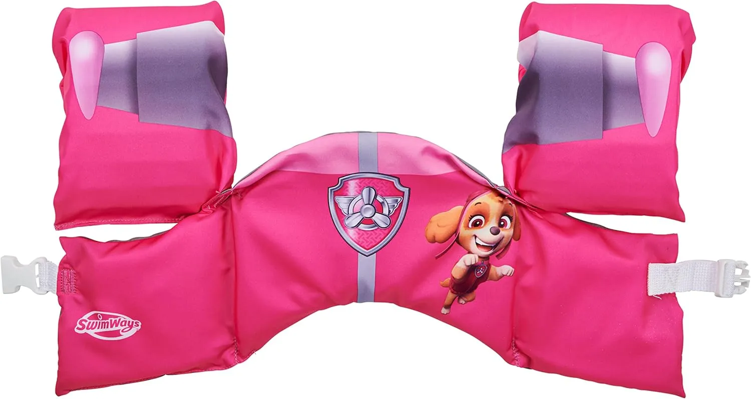 SwimWays Paw Patrol Paddlin' Pups Pool Toys & Outdoor Games, Bath Toys & Pool Party Supplies for Kids Aged 4 & Up, No Batteries Required, Skye