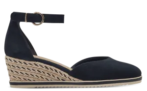 Tamaris Ladies Ankle Strap Espadrille Wedge Shoe 22309-42 805